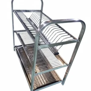 Binca 3-Tier Stainless Steel Dish Rack