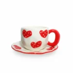 Ceramic Cup with Saucer