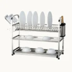 Binca 3-Tier Stainless Steel Dish Rack