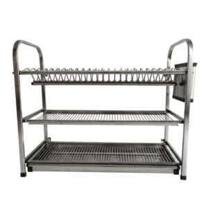 Binca 3-Tier Stainless Steel Dish Rack