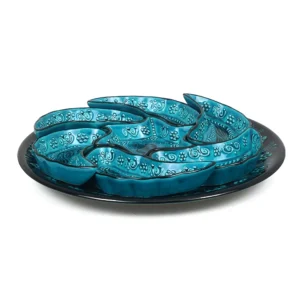Turkish Hand-Painted 8pcs Meze Serving Set