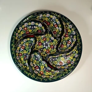 Turkish Hand-Painted Meze Serving Set (Çerezlik) 1