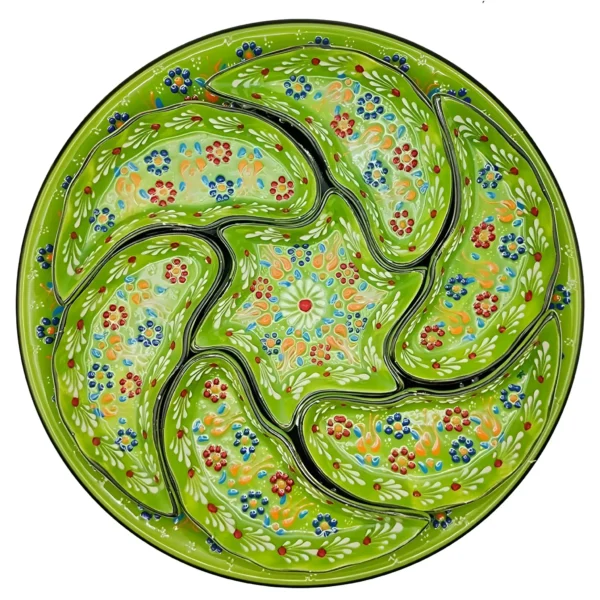 Turkish Dipping Set Green Turkish Dipping Set Green