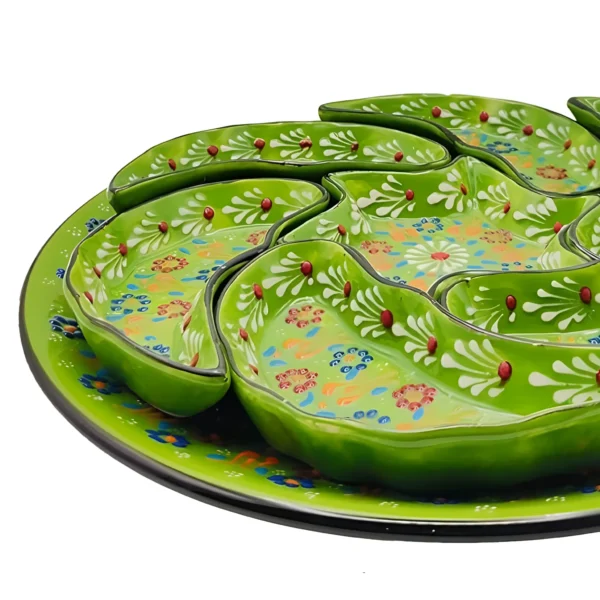 Turkish Dipping Set Green
