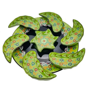 Turkish Dipping Set Green