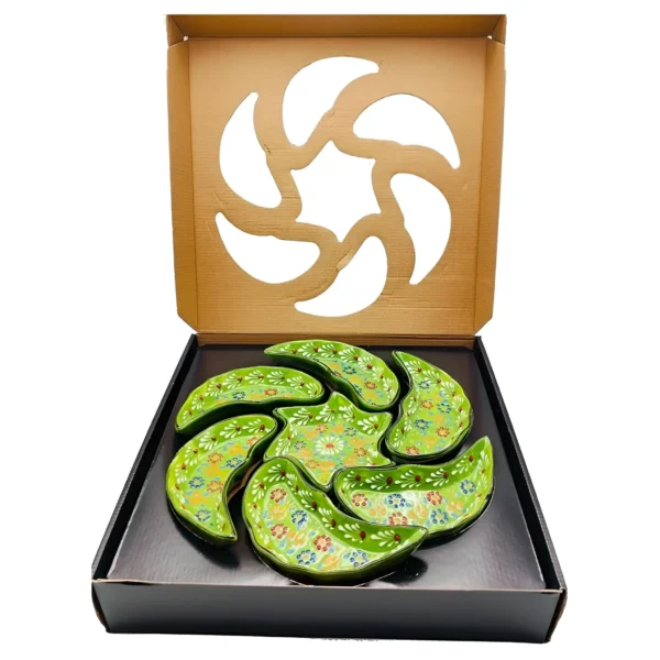 Turkish Dipping Set Green