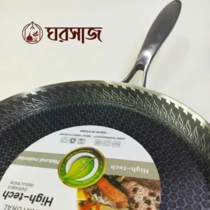 honeycomb stainless steel tawa
