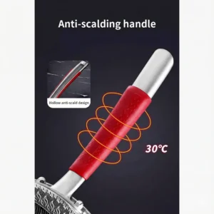 double side honeycomb flat pan with glass lid