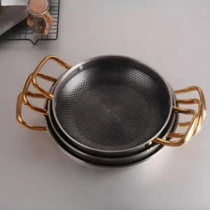 honeycomb flat pan