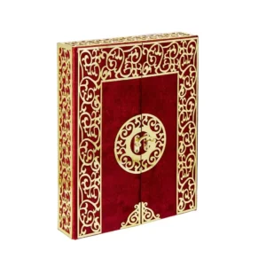 red velvet quran box