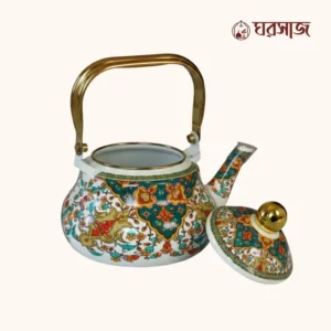 vintage royal moroccan enamel kettle